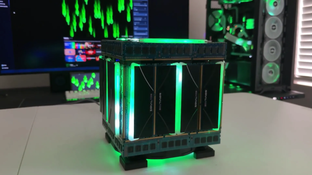 SignalRGB is giving away a Steam Machine clone covered in 36 RAM sticks