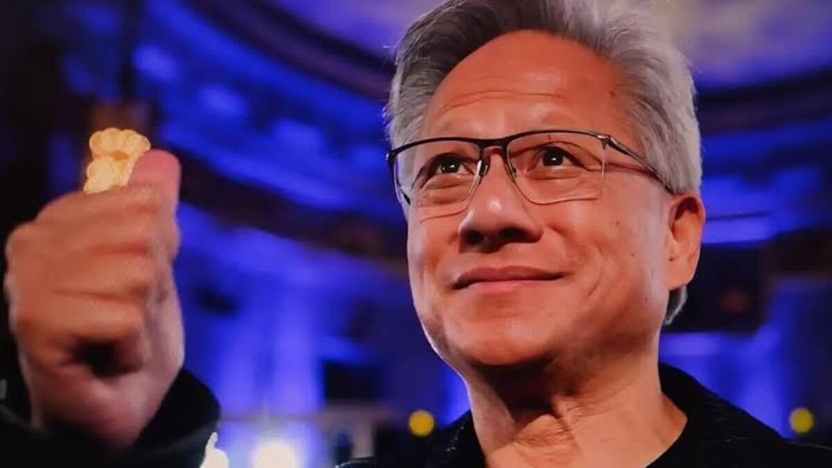 NVIDIA CEO Jensen Huang joins X with post backing open-weight AI