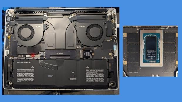 Inside the RTX Spark-powered Microsoft Surface Laptop Ultra laptop, image credit: TechPowerUp/Fouquin.