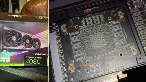 Redditor buys an RTX 4080, opens it up to find no GPU die or VRAM inside