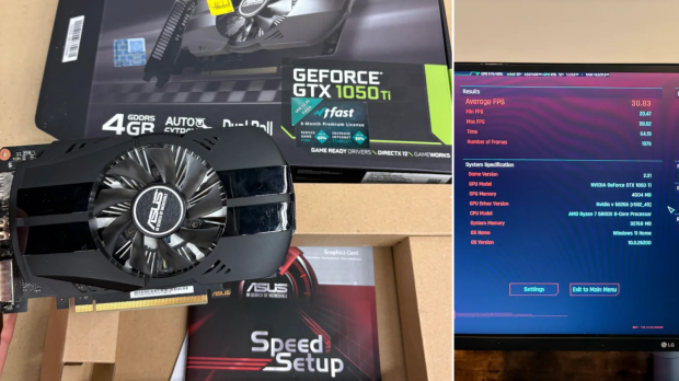 Redditor scores a working GTX 1050 Ti for just $2 at Goodwill