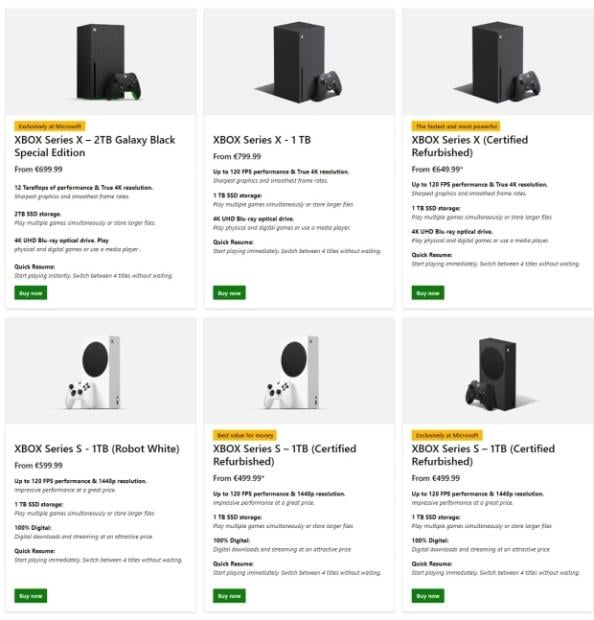 Xbox consoles get more expensive in Europe, Series S now costs as much as Series X did at launch 1