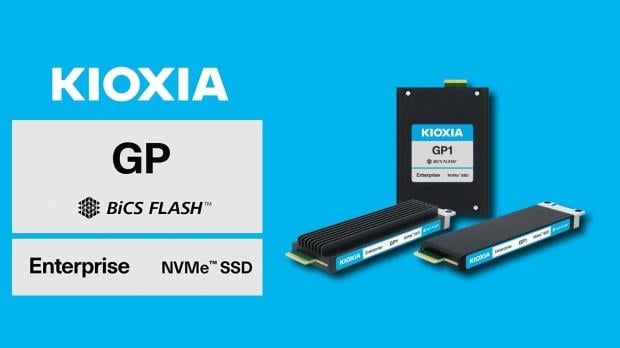 KIOXIA's new GP1 Series PCIe 6.0 SSDs unlock 10 million random read IOPS 1