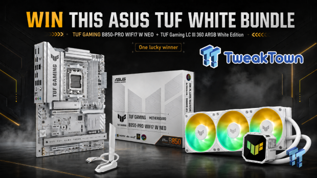 Giveaway: Win an ASUS TUF Gaming B850-PRO WiFi 7 Motherboard and 360mm ARGB AIO