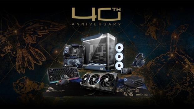 MSI launches its 'DRACO EPIC EDITION' 40th anniversary PC gear