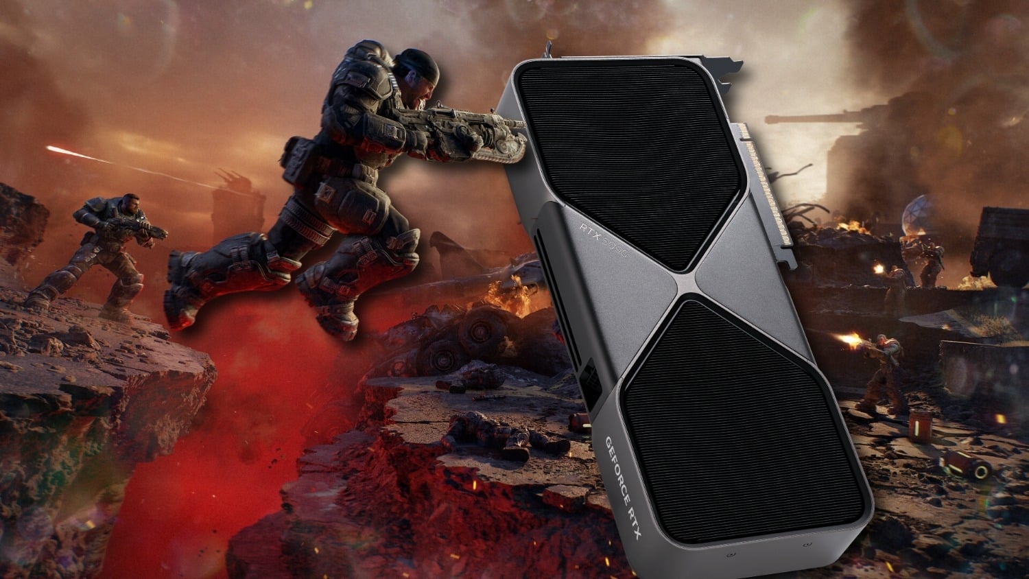 Gears of War: E-Day has a 'Ludicrous' graphics setting, and it brings the mighty GeForce RTX 5090 to its knees