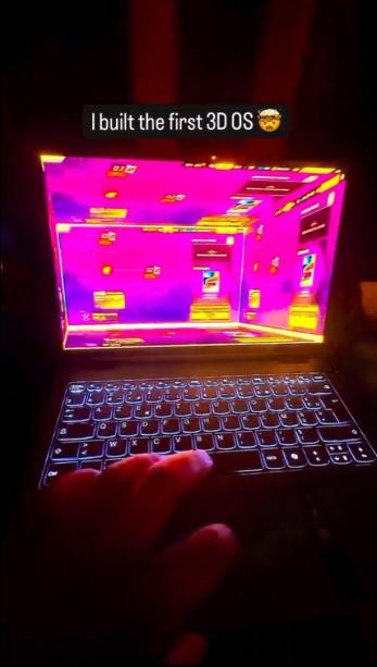 Dev builds a unique 3D operating system for multitasking, gets terrible performance 2