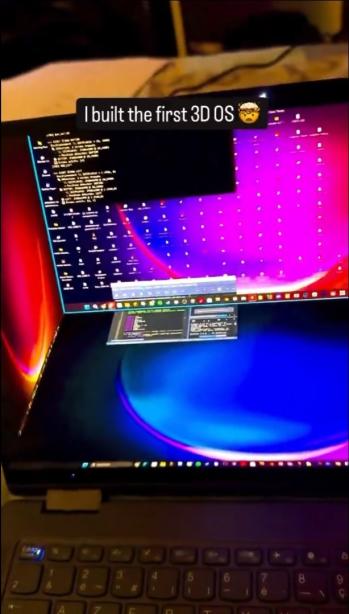 Dev builds a unique 3D operating system for multitasking, gets terrible performance 4