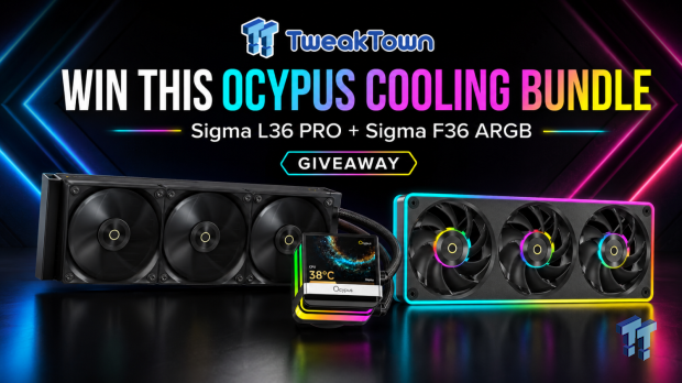 Giveaway: Win an Ocypus Sigma L36 PRO 360mm AIO and Sigma F36 ARGB Fan
