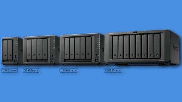 Synology introduces the DiskStation neo+ Series lineup with less memory in order to bring prices down 1