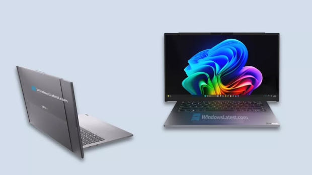 Leaked images show Lenovo ThinkBook with horizontally expanding display 2
