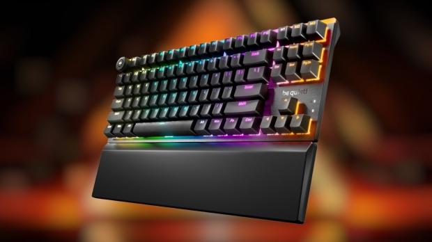 be quiet! Light Mount TKL is a compact version of its impressive silent keyboard
