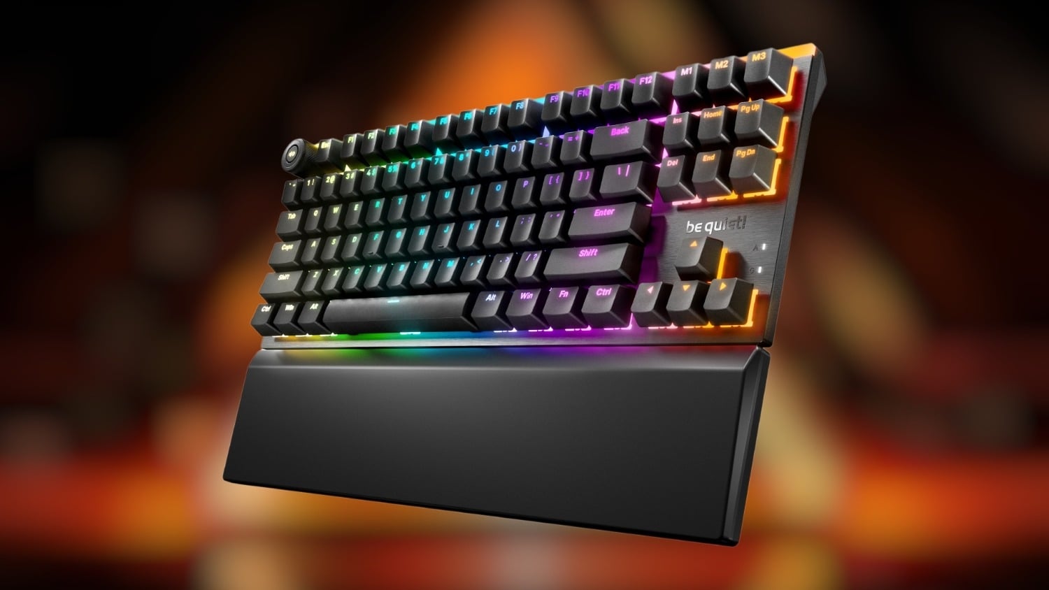 be quiet! Light Mount TKL is a compact version of its impressive silent keyboard