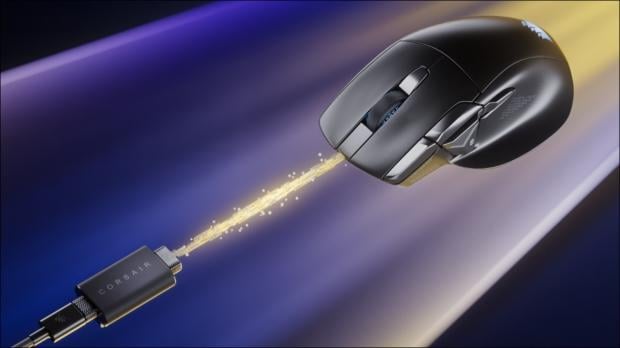 Corsair's NIGHTSWORD v2 WIRELESS SD mouse has a dedicated Stream Deck button 1