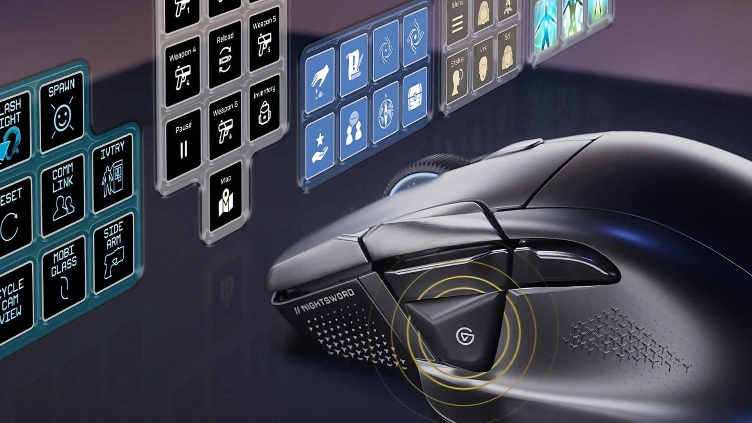 Corsair's NIGHTSWORD v2 WIRELESS SD mouse has a dedicated Stream Deck button