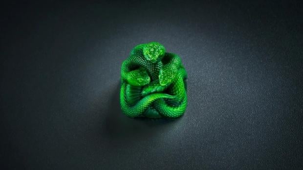 Razer announces its first Artisan Keycap with the Triple-Headed Snake Edition 2