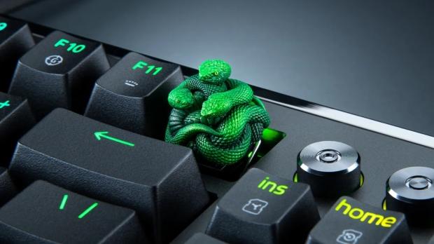 Razer announces its first Artisan Keycap with the Triple-Headed Snake Edition