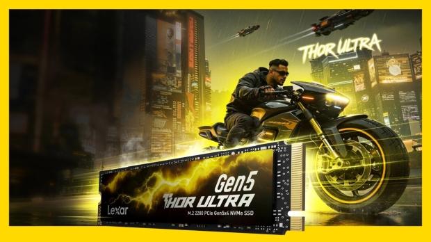Lexar's DRAM-less Thor Ultra series PCIe Gen 5 SSDs are built for desktop and laptop PC gaming