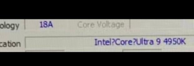 Intel Core Ultra 9 4950K leaked as Nova Lake-S flagship with 28 cores 1