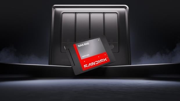 Sandisk NAS 600 SATA SSD, image credit: Sandisk
