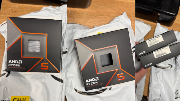 Redditor receives not one but TWO empty boxes of Ryzen 5 9600X from Amazon