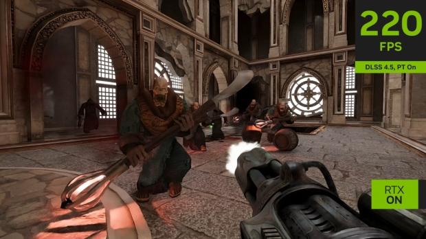 Painkiller RTX Edition has a free path-traced demo that includes 15 levels 1
