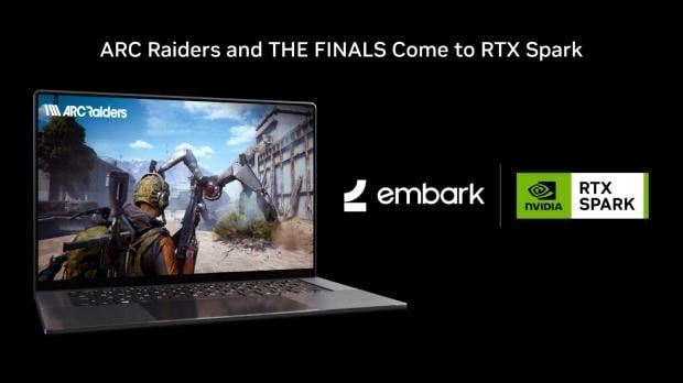 ARC Raiders, THE FINALS, and Ubisoft game support confirmed for RTX Spark 1