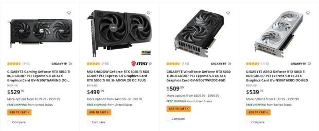 Redditor manages to grab an RTX 5060 Ti for just $242, less than half the current retail price 3