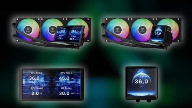 GAMDIAS unveils CHIONE P5-360 PRO and CHIONE M5-360 coolers with versatile displays 1