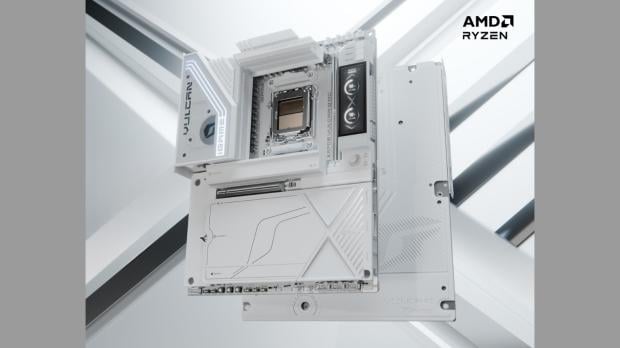 Open enlarged image COLORFUL's new flagship iGame X870E VULCAN W OC motherboard is built for extreme overclockers