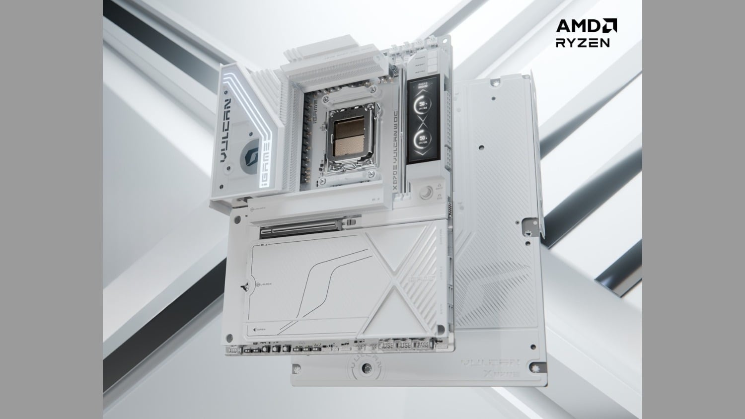 COLORFUL's new flagship iGame X870E VULCAN W OC motherboard is built for extreme overclockers