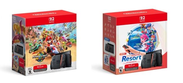 Nintendo reveals new Switch 2 bundles at $529 and $549, include game and Switch Online 1