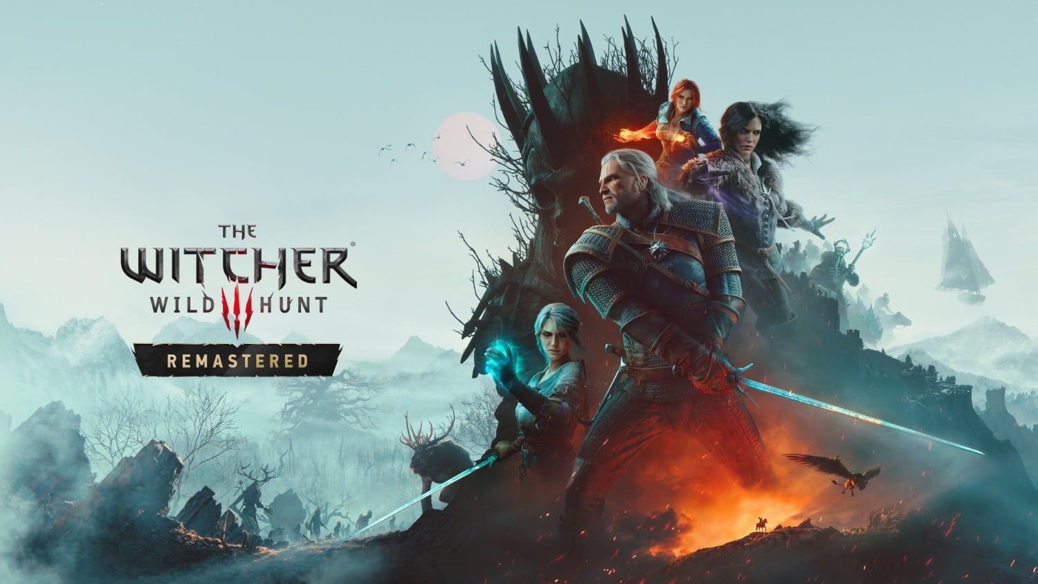 The Witcher 3 DLC 'Songs of the Past' debuts a haunting trailer at Gamescom, base game gets a free remaster