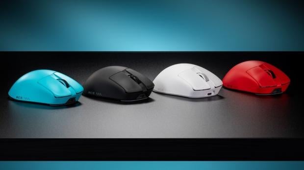 The new ROG Gladius IV Ace ergonomic esports gaming mouse, image credit: ASUS