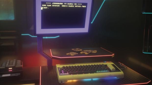 Commodore 77 is a special edition Commodore 64 Ultimate inspired by Cyberpunk 2077 1