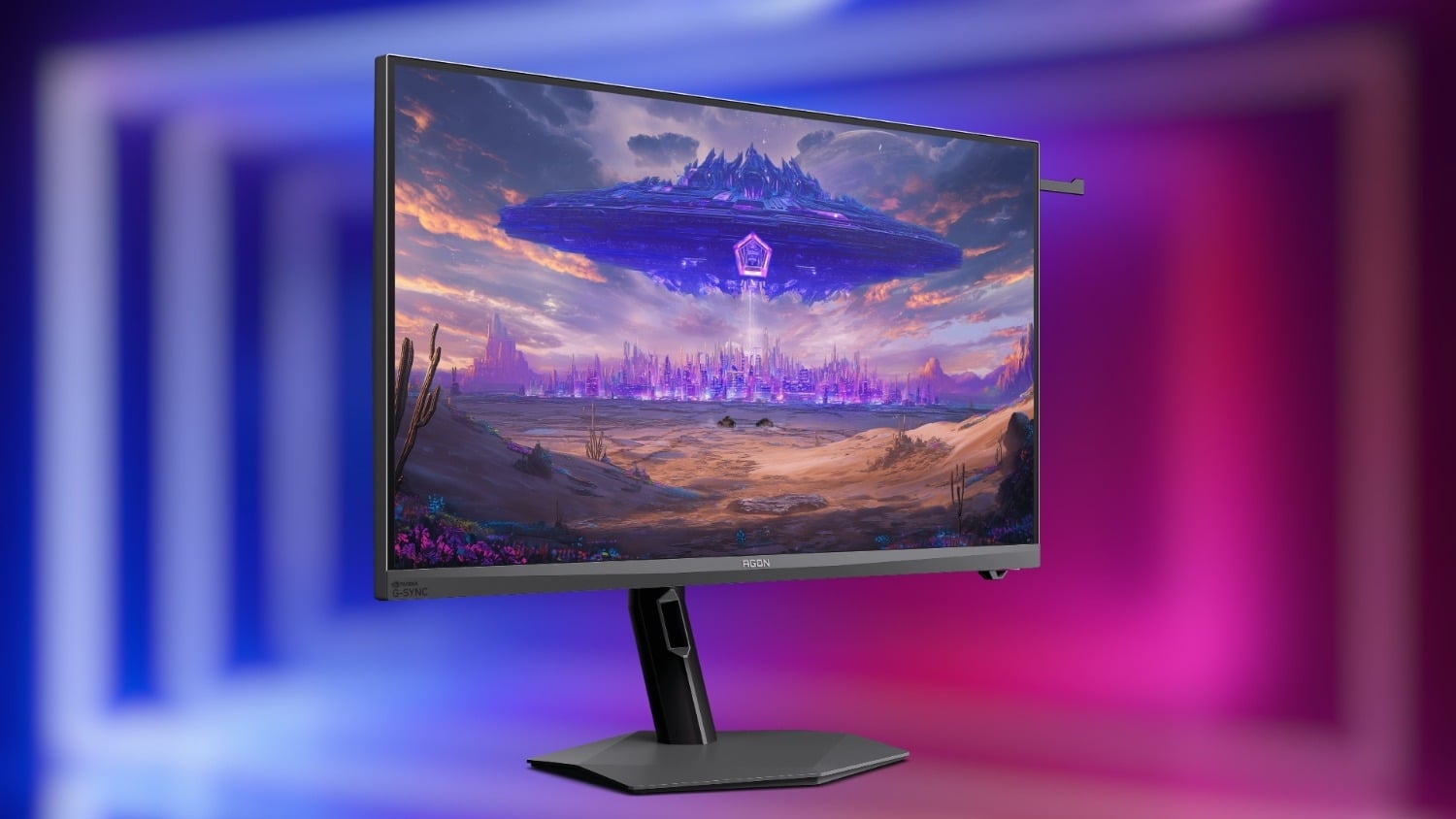 AOC unveils world's first 5K G-SYNC Pulsar monitor for competitive gamers with an RTX 5090