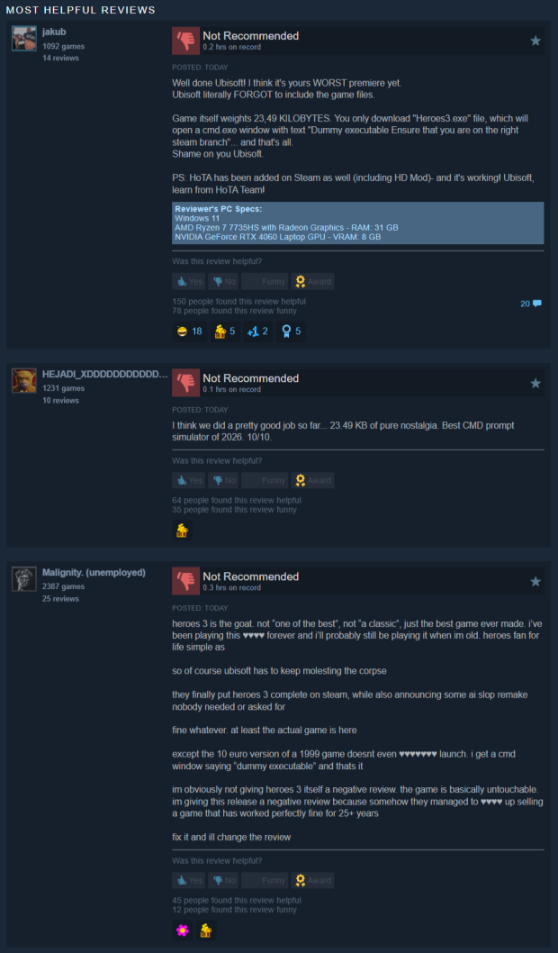 Ubisoft responds to launching a Steam game without any downloadable game files 1