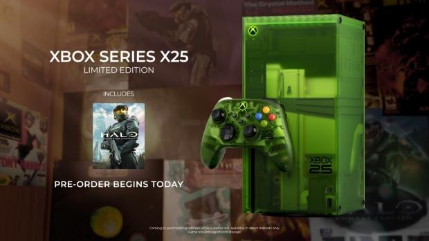 Xbox 25th anniversary Series X costs $900, pre-orders go live tomorrow, comes with copy of Halo Campaign Evolved 1