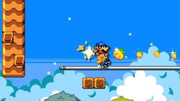 A screenshot from Devolver's Volvy's Adventure: Reslimed, coming out the same day as GTA 6, image credit: Devolver Digital.