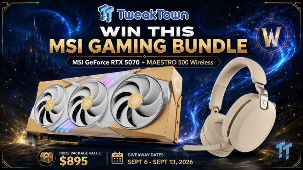 Open enlarged image Giveaway: Win an MSI GeForce RTX 5070 World of Warcraft: Midnight GPU and MAESTRO 500 Wireless Headset