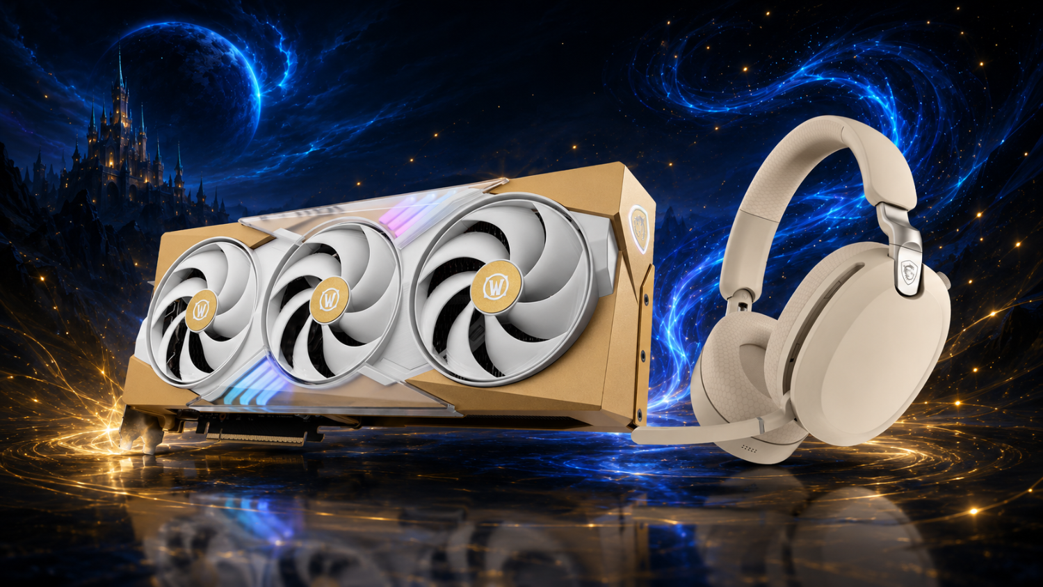 Giveaway: Win an MSI GeForce RTX 5070 World of Warcraft: Midnight GPU and MAESTRO 500 Wireless Headset