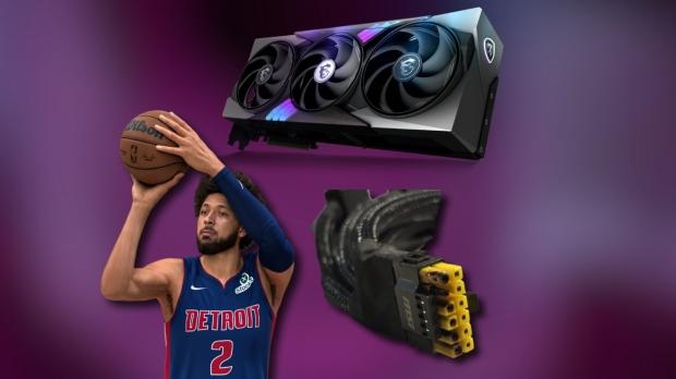 User reports melted GeForce RTX 5090 power connector after testing DLSS 5 in NBA 2K27