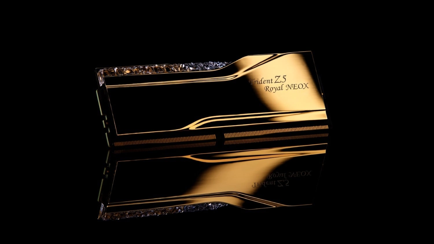 G.SKILL's shiny Trident Z5 Royal NeoX DDR5 memory supports the new AMD EXPO Ultra Low Latency tech
