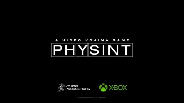Xbox to publish Hideo Kojima's new stealth game PHYSINT 1