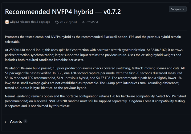 Modders get DLSS 5 to run on faster NVFP4 format, but performance improves by just 2% on RTX 50 series cards 4