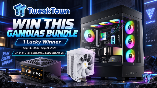 Giveaway: Win a GAMDIAS ATLAS P1 Case, HELIOS 750W PSU, and BOREAS Digital CPU Cooler
