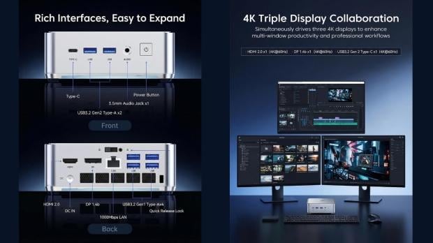 Unlock desktop-class performance with these KAMRUI Hyper H2 Mini PC deals 3