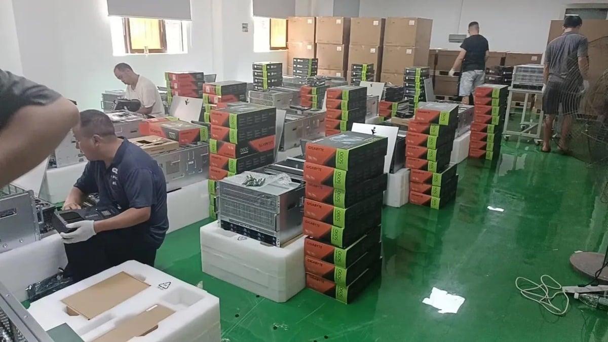 NVIDIA's RTX 5090 cards are ending up in AI servers in bulk instead of gaming PCs