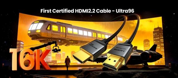 The first Ultra96-certified HDMI 2.2 cables are already on sale, a year before any supporting hardware arrives 1