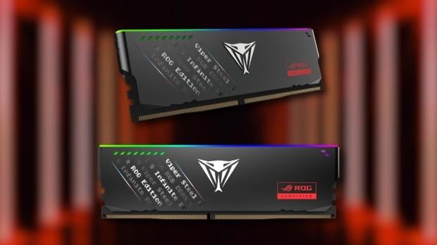 Patriot's VIPER x ROG collaboration is here with the new Viper Steel 5 Infinite DDR5 memory